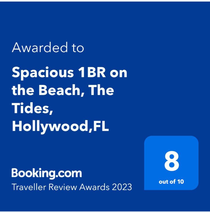 Spacious 1Br On The Beach, The Tides, Hollywood,Fl Экстерьер фото